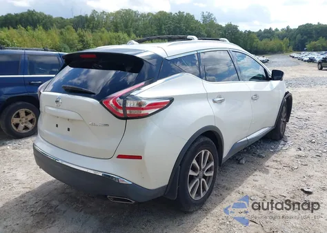 2015 Nissan Murano из США, поврежденный, VIN 5N1AZ2MH7FN285745